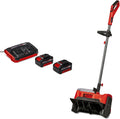 Einhell Schneefräse, 40 cm, 20 cm, 36 V, Grau, Akku- GE-ST 36/40 Li E Power X-Change (Li-Ion, Arbeitsbreite, max. Schneehöhe
