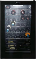 CANDY Weinkühlschrank, 84,5x49x55 cm, 39 dB, Schwarz, DiVino CWC 150 EM/NF Weinkeller, 41 Flaschen, APP hOn, Vivino Technologie
