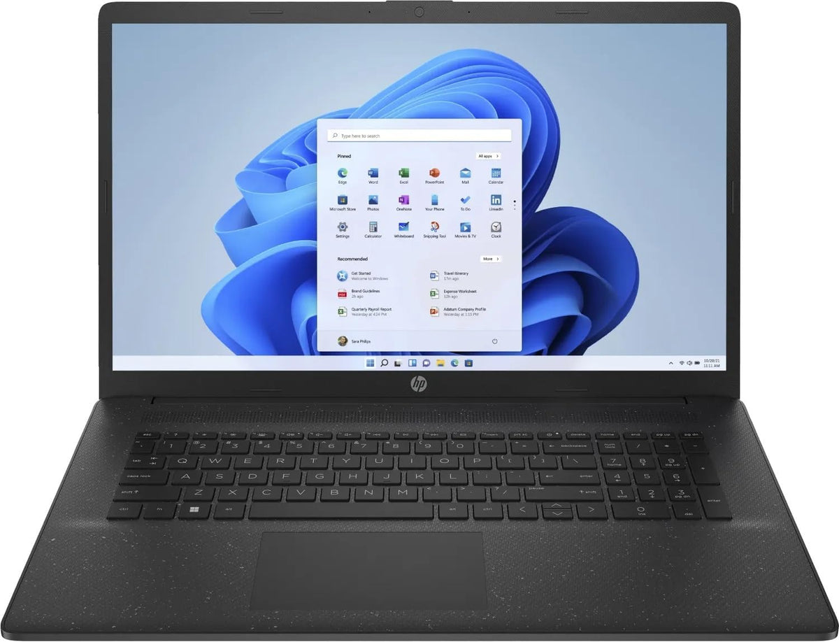 Intel Laptop, 17,3 Zoll, 512 GB, 8GB, Weiß, Full HD Display, N4500, 2 x 2.80 GHz, UHD Graphics, Norton 360, Windows 11