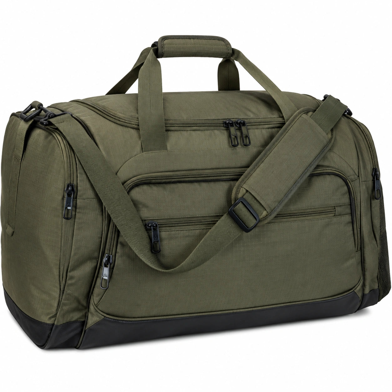 Sporttasche 55 x 28 x 30 cm aus Synthetiktextil Olivgrün mit Schultergurt