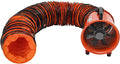 ACROSSPART Gebläse, 68 dB, 320 W, 10M, Verzinktes Stahlblech, Kupfer, Gummi, PVC, Orange/Schwarz
