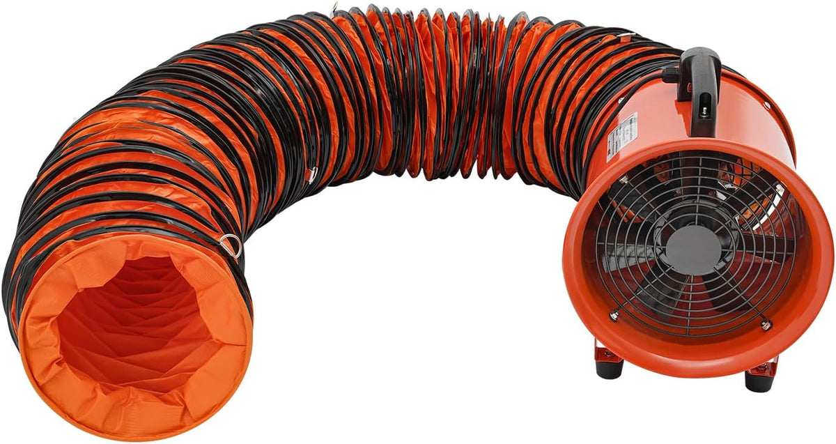 ACROSSPART Gebläse, 68 dB, 320 W, 10M, Verzinktes Stahlblech, Kupfer, Gummi, PVC, Orange/Schwarz