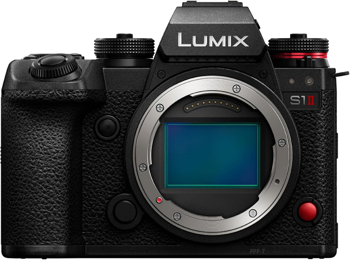 Panasonic Kamera, Grau, LUMIX S1II Vollformat, Gehäuse, 4K 120p, 5.1K 60p Open Gate Video, 24MP, Active I.S, 4:2:2 10-bit Aufnahme