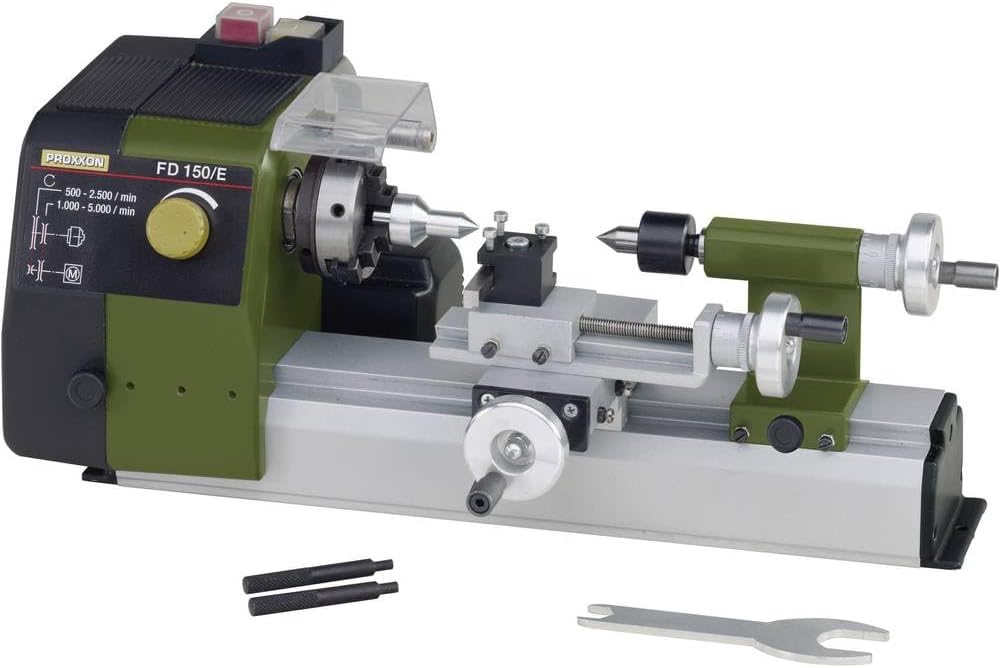 salki Schlitten, Mehrfarbig, PROXXON 24150 Feindrehmaschine FD 150/E