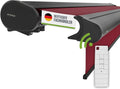 empasa Markise, Anthrazit/Schwarz, Elektrische Vollkassetten '' Kassetten