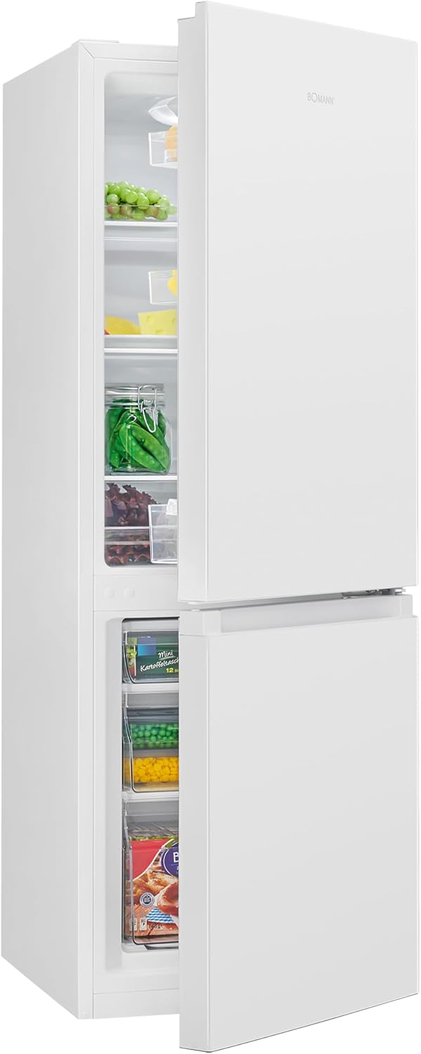 Bomann Kühlschrank, Weiß, mit Gefrierfach