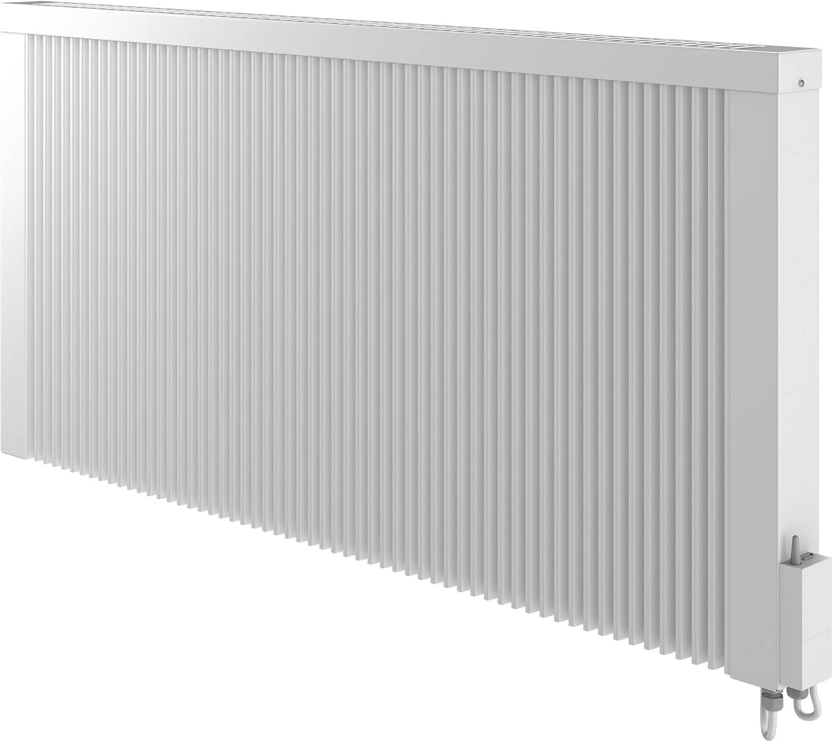tec Elektroheizkörper, Schwarz, Elektro Heizung mit Keramikkern 1500 Watt