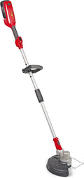 WOLF Garten Rasentrimmer, 30CM, Rot/Silber/Schwarz, + Schnellladegerät LYCOS 40/300 T SET #, 41AS4TES650