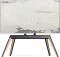 FITUEYES Fernseher, 88 Zoll, 55 KG, Schwarz, TV Ständer im Staffelei-Design, für 65