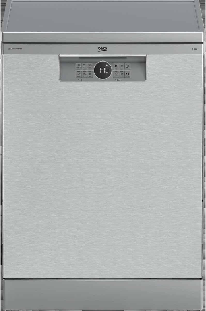 Geschirrspüler, 60 cm, Weiß, BEKO BDFN26640XC
