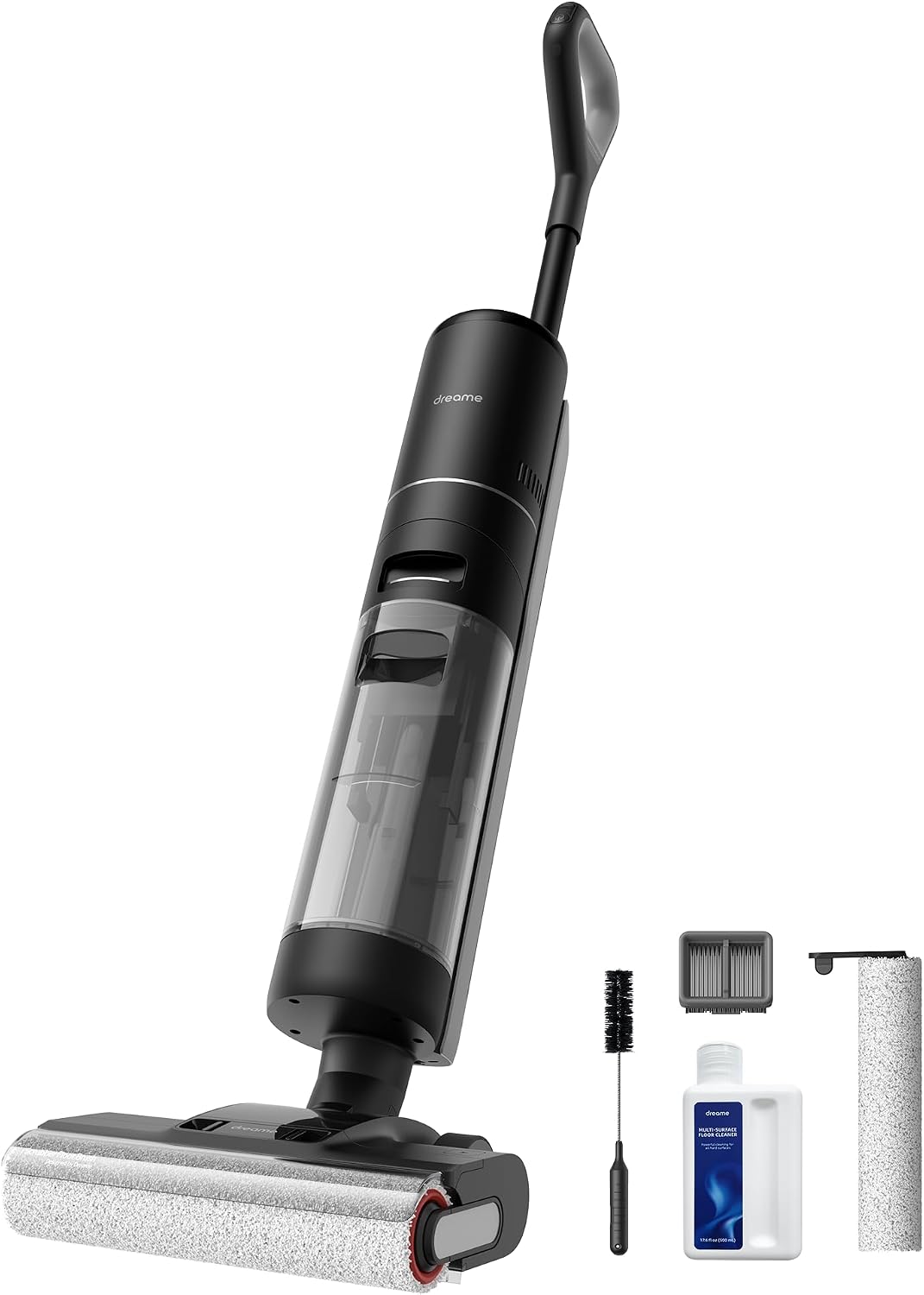 DREAME Wet-Dry Vacuums, Schwarz, H12 PRO Vacuum Mop, Auto Self-Cleaning