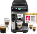 De'Longhi Kaffeevollautomat, Schwarz/Silber, Magnifica Evo Next ECAM312.80.TB