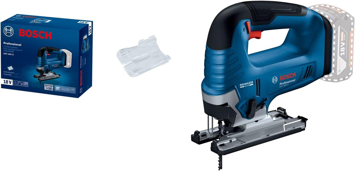 Bosch Professional Stichsägen, Blau, 06015B3021 GST 185-LI Akku-Stichsäge Solo (Karton)