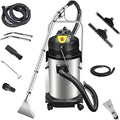 QYLTTDM Staubsauger, 30 l (7,93 Gallonen), 40 l (11 Gallonen), 60 l (15,85 Gallonen), 30l, 40l, 50l, Edelstahl, Kunststoff, Schwarz