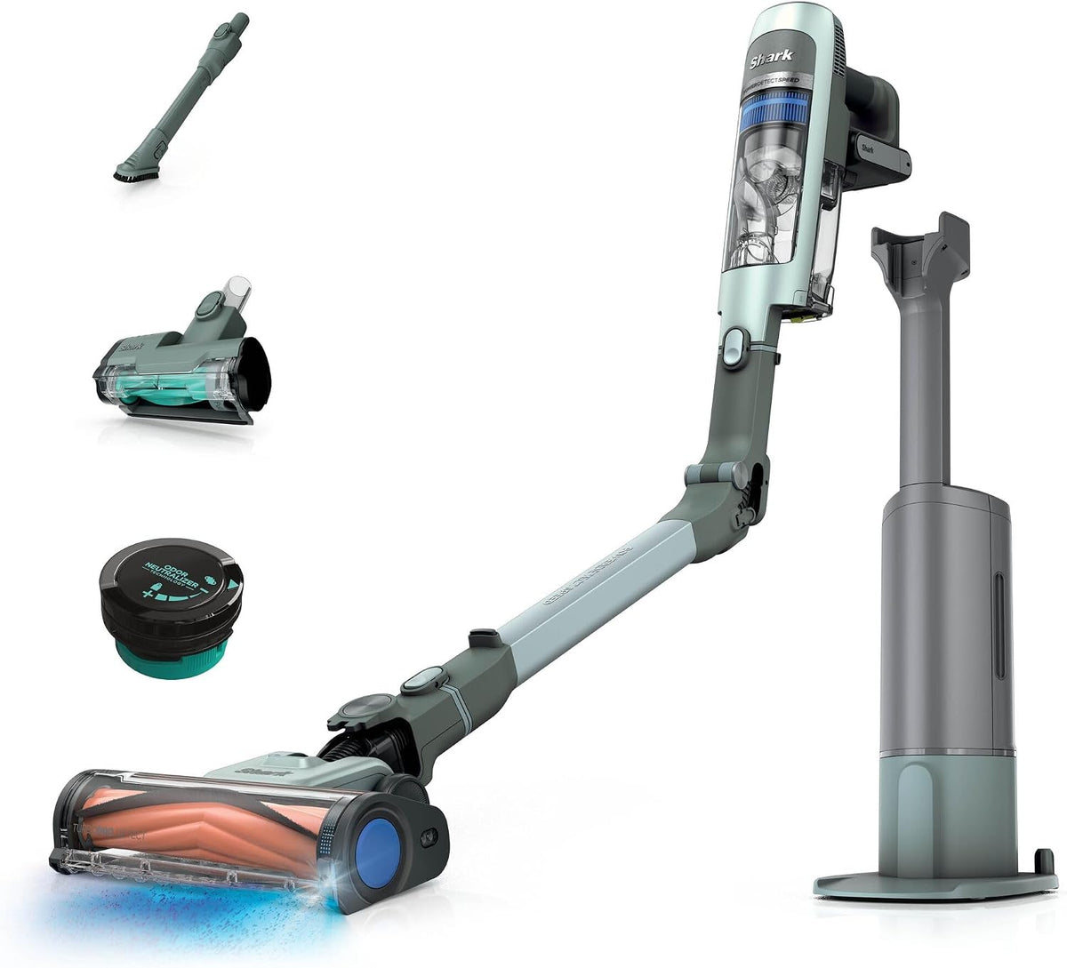 Shark Staubsauger, Schwarz, Detect Speed Clean & Empty Pet Pro Akku-, IA3243EUT