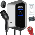 andalung Ladestationen, 11 kW, 440 V, 10m, Silber/Schwarz, EV Ladegerät 380- Dreiphasig, Typ 2, 6-16A, Kabel, WiFi & Bluetooth
