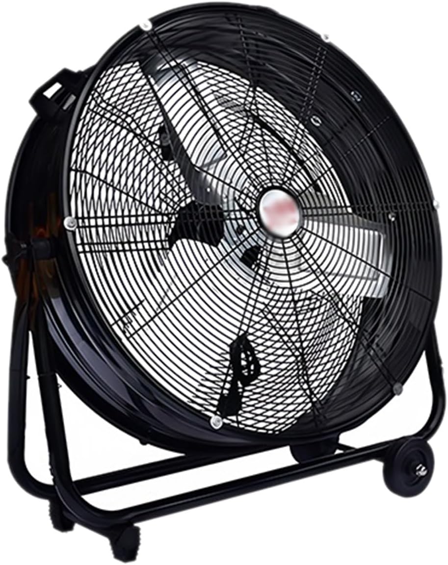 Industrieller Ventilator, 91,4 cm, Weiß, Boden, mobiler Luftzirkulator für Fabrik, Werkstatt, Lager