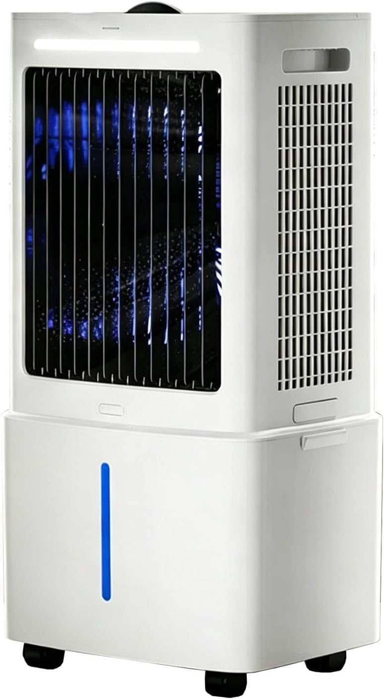 Klimaanlage Mobiles Klimagerät, 20 L, Weiß, Mobil ohne Abluftschlauch