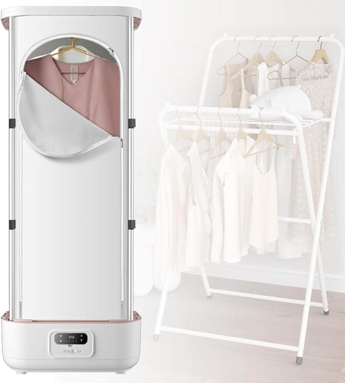 Automatische Dampfglätter, Grau, Bügelmaschine, tragbare intelligente Kleidung Falt
