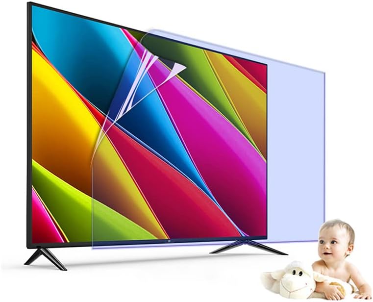 AIZYR Monitor, 85 Zoll, Schwarz, TV-Displayschutzfolie für 75- Standard- oder Curved- e, matt, blendfrei, entspiegelt