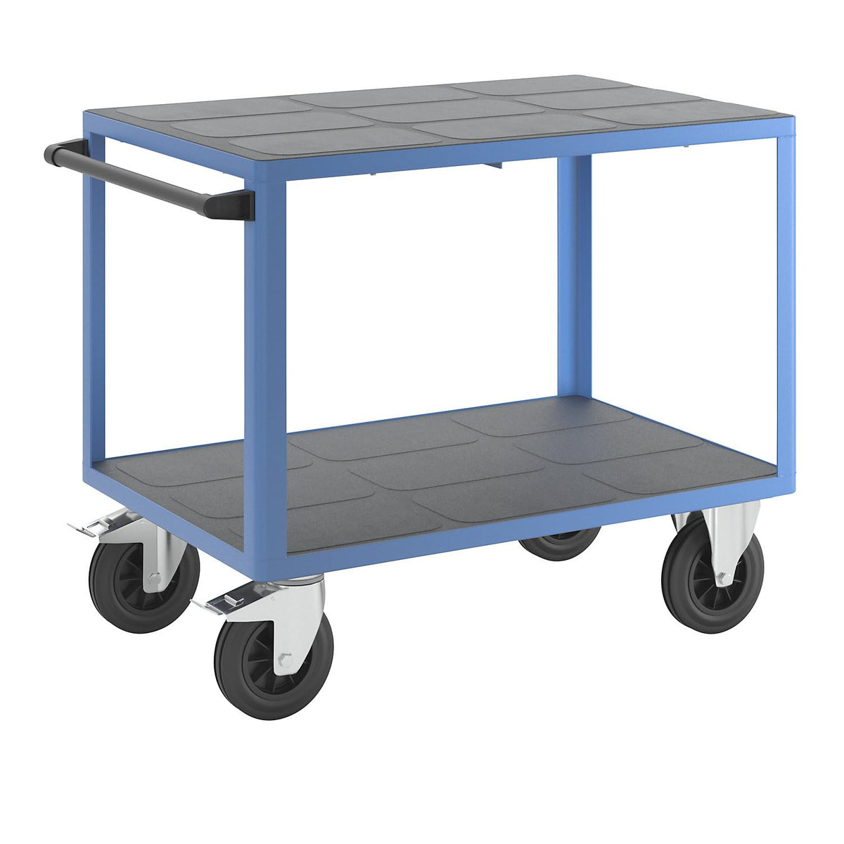 eurokraft Plattformwagen, Grau, Montagewagen