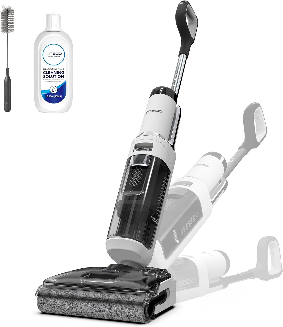 Eureka Rapidwash NEW430 Kabelloser Nass Trockensauger, Staubsauger mit Wischfunktion für mehrere Oberflächen, Tierhaare,LED-Display,Selbstreinigungs