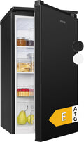 Bomann Kühlschrank, 87 L, schwarz, ohne Gefrierfach, energieeffizient, leise & kompakt, 0°C-8°C, stufenlos regelbar