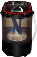 WolFum Wäschetrockner, 120 W, 3 kg, 2 kg, Weiß, Waschmaschine kann Kleidung waschen + Leistung, Dehydrierung, Einzelwanne