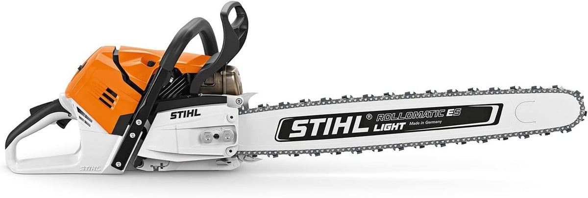 Stihl Kettensäge, 63 cm, Orange/Weiß/Schwarz, MS 500i Motorsäge Schnittlänge