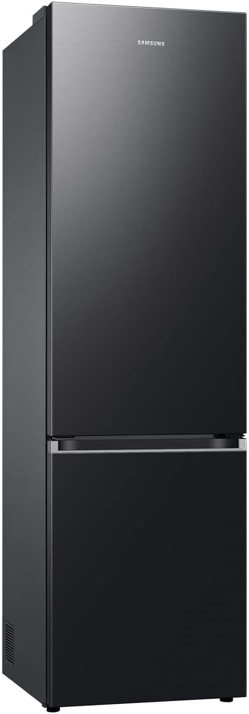 Samsung Kühl-Gefrierkombination, 203 cm, 387 l, Schwarz, RL38T607BB1/EF, Kühlschrank mit Gefrierfach, Twin Cooling+