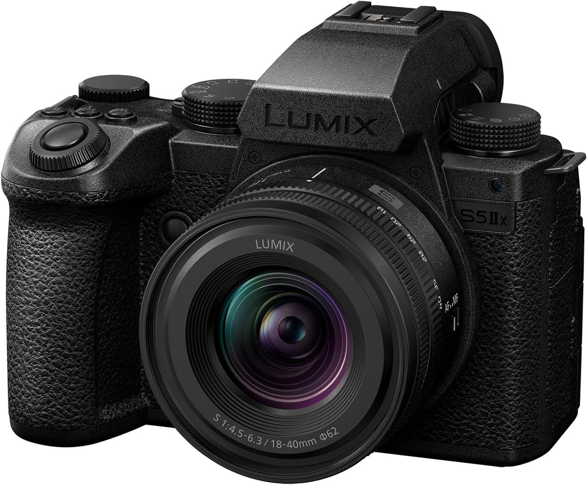 Panasonic Systemkamera, 40 mm, Weiß, DC-S5M2XNE LUMIX DC-S5M2X Full Frame Mirrorless Camera, 4K 60P & 6K 30P Unlimited Recording