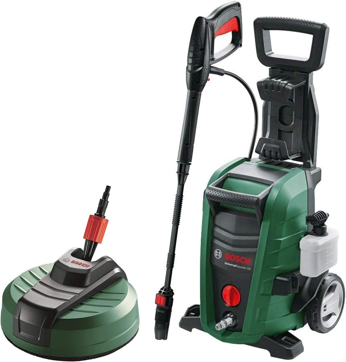 Bosch Hochdruckreiniger, 135 bar, 410 l, Schwarz, UniversalAquatak 135 (1900 Watt, Druck:, max. Fördermenge: /h