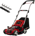 Einhell Vertikutierer, 36 V, 35 cm, 28 L, Schwarz, Akku- -Lüfter GE-SA 36/35 Li-Solo Power X-Change (Li-Ion, bürstenloser Motor