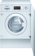 Siemens Waschtrockner, 7 kg, 4 kg, Weiß, iQ500 Einbau Waschen Trocknen WK14D543