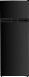 PKM Kühl-Gefrierkombination, 143 cm, 206 L, 40 dB, Schwarz, GK255DB Kühl-Gefrier-Kombination, Nutzinhalt, Höhe