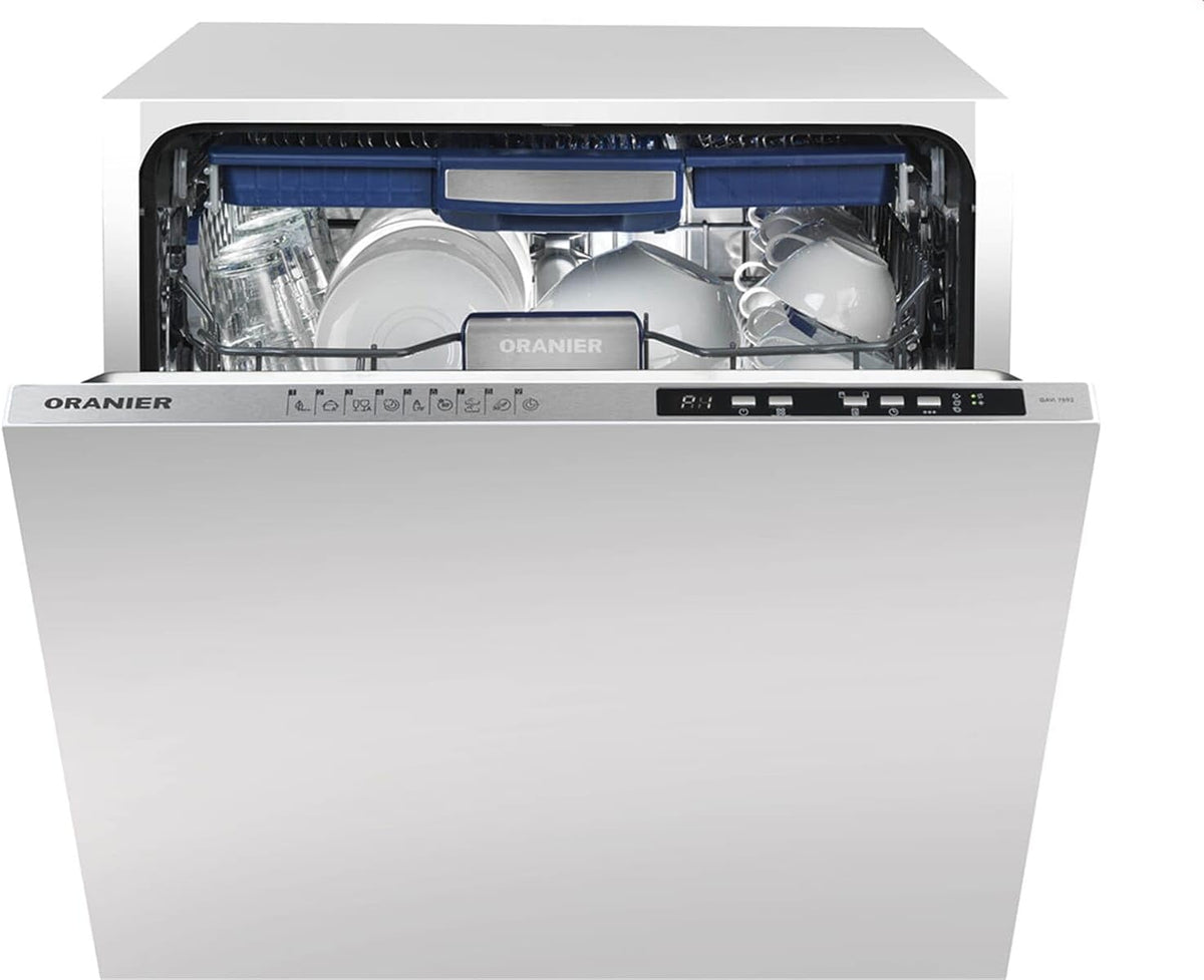 Oranier Geschirrspüler, Silber, GAVI 7592 XL - 7592 88 Vollintegrierbarer Einbau