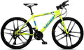 QUNINE Mountainbike, 26 Zoll, Schwarz, Herren Doppelscheibenbremse Hardtail Fahrrad Verstellbarer