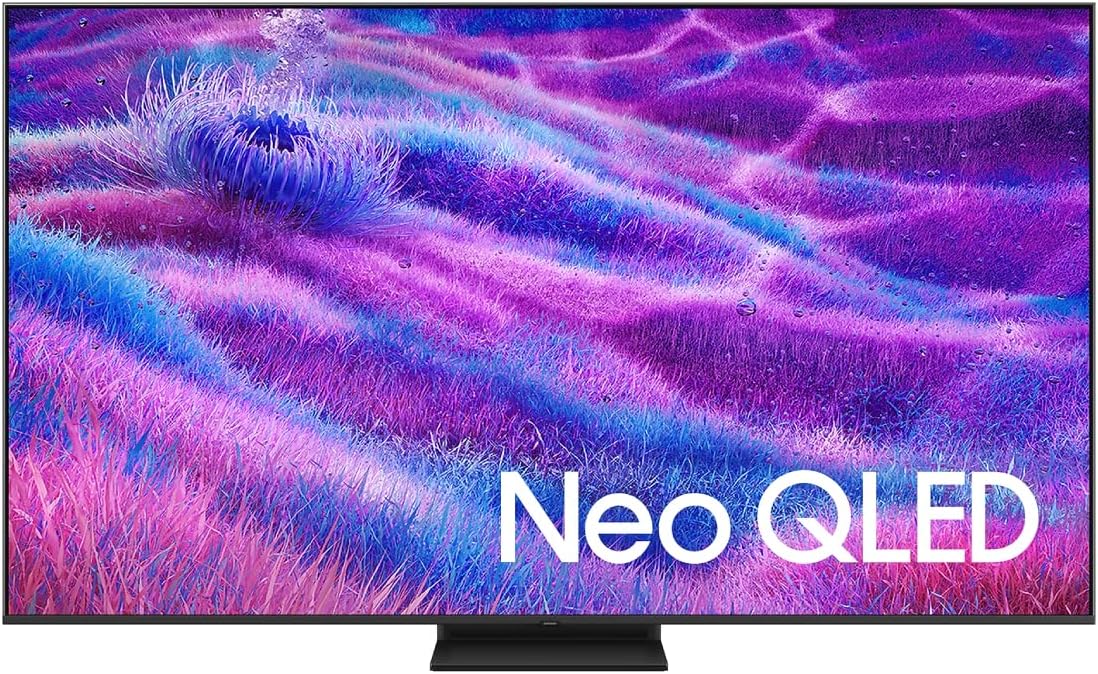 Samsung Fernseher, 75 Zoll, Schwarz, Smart TV, Mini TV Neo QLED QN80F 4K Smart TV mit Vision AI, Quantum Matrix Technology Core