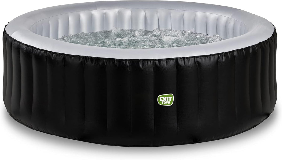 EXIT TOYS Aufblasbare Pools, 204x65 cm, Schwarz, Silver Classic Whirlpool - ø - Aufblasbarer Whirpool