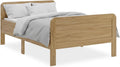 Homestyle4u Bett, Natur, Komfort Senioren 140x200 Holz