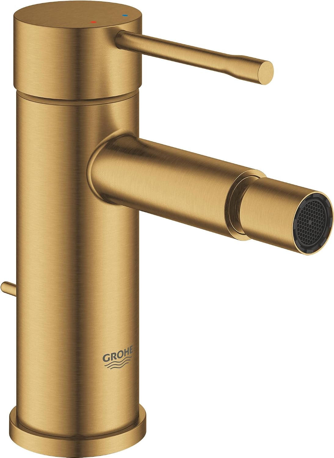 GROHE Bidet-Armaturen, Gebürstetes Gold, Essence New Einhand-Waschtischbatterie Brushed Cool Sunrise