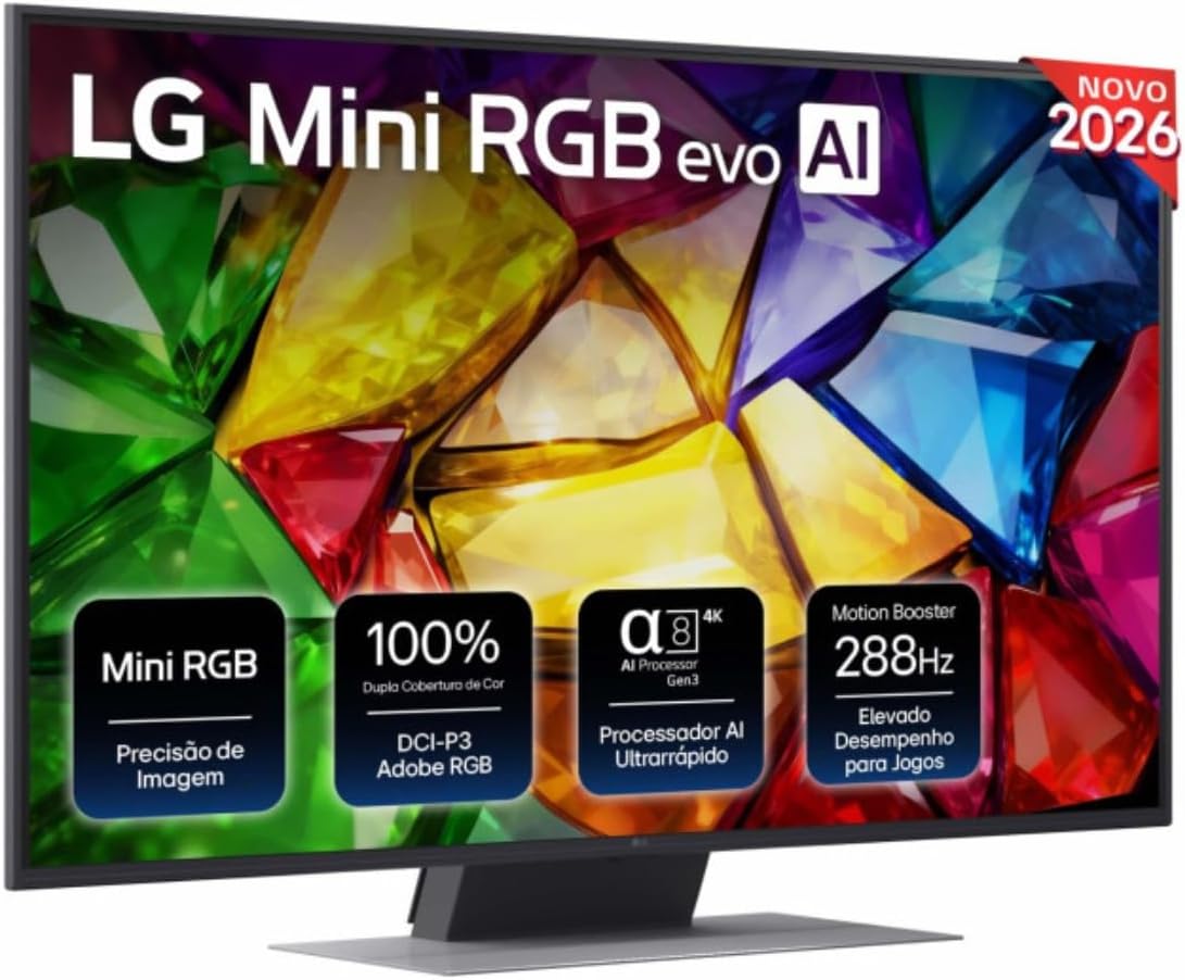 LG Fernseher, 55 Zoll, Schwarz, TV (2026) Mini-LED 4K - 55MRGB86B6A