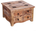 Sofa invicta INTERIOR, 70 cm, recyceltes Holz verschiedener Holzarten, natur